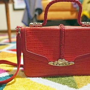 Vintage Faux Leather Purse